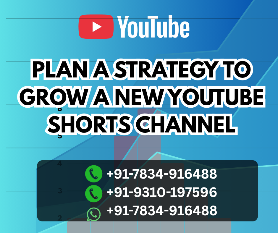 plan a strategy to grow a new youtube shorts channel